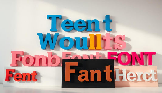 color typography